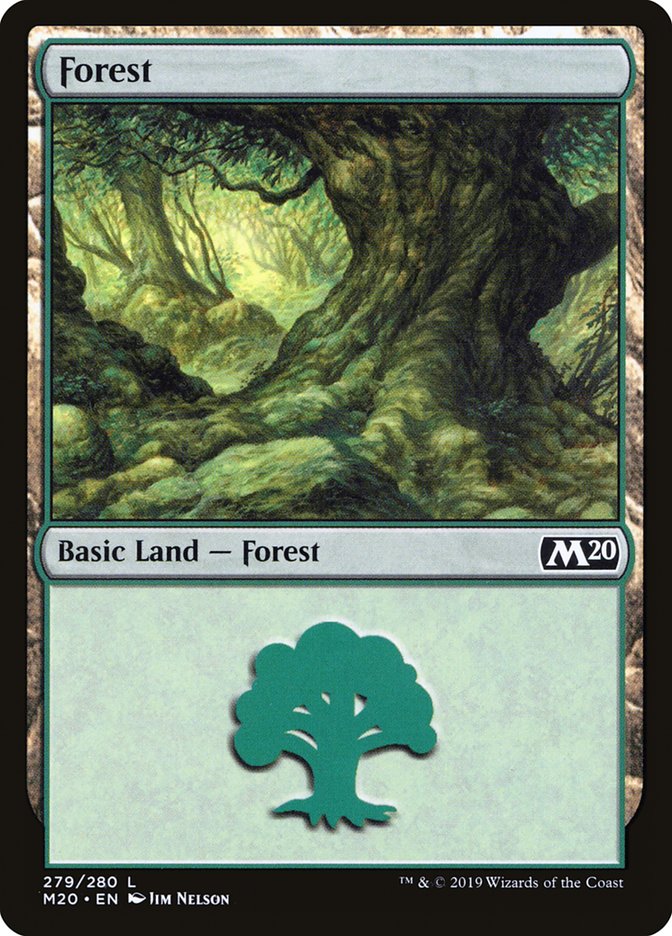 Forest (279) [Core Set 2020] | Gate City Games LLC