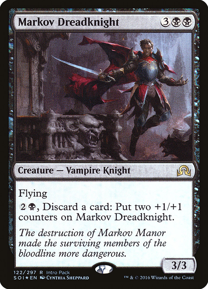Markov Dreadknight (Intro Pack) [Shadows over Innistrad Promos] | Gate City Games LLC