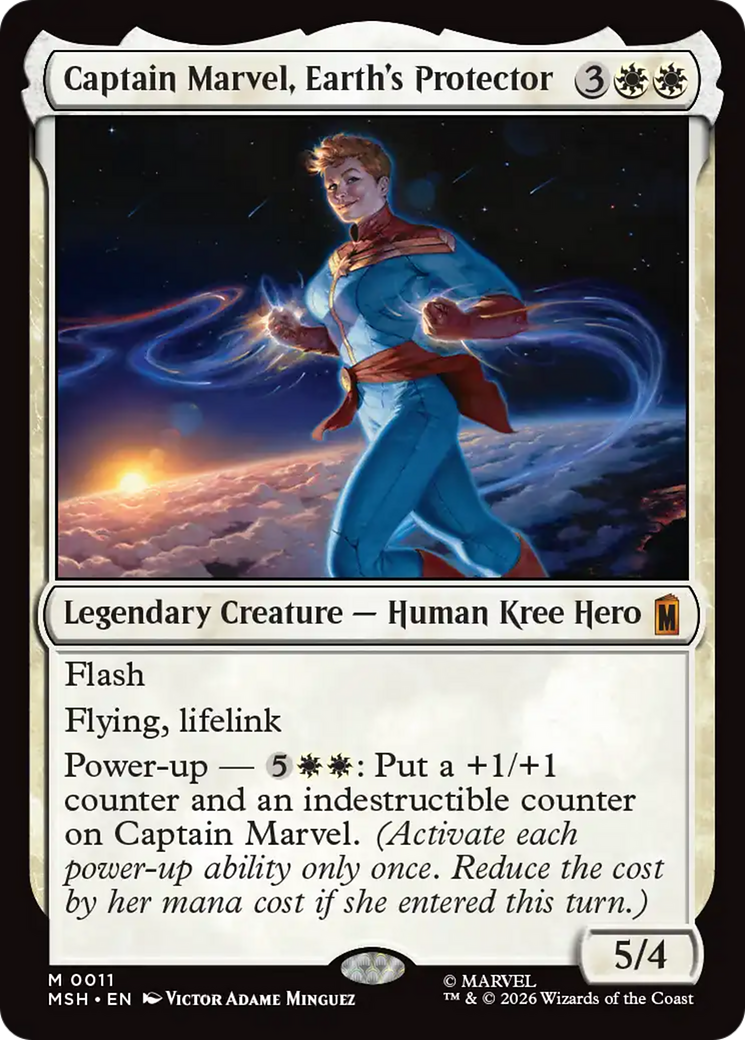 Captain Marvel, Earth's Protector [Marvel Super Heroes] | Gate City Games LLC
