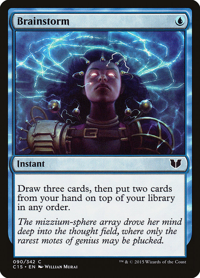 Brainstorm [Commander 2015] | Gate City Games LLC