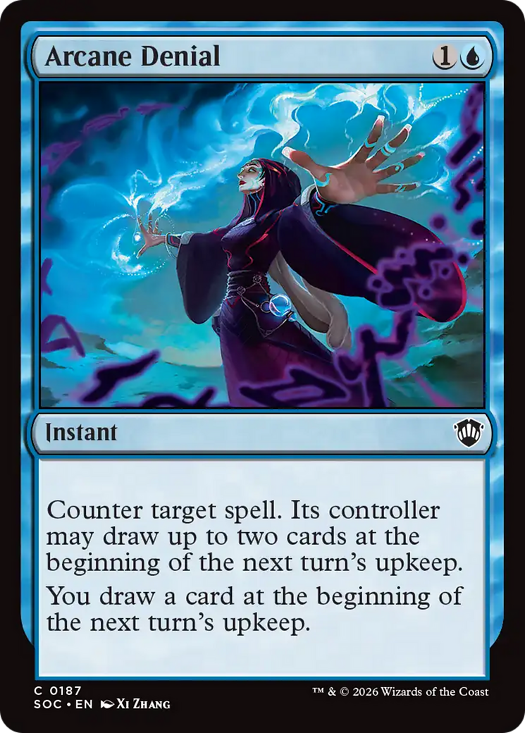 Arcane Denial [Secrets of Strixhaven Commander] | Gate City Games LLC