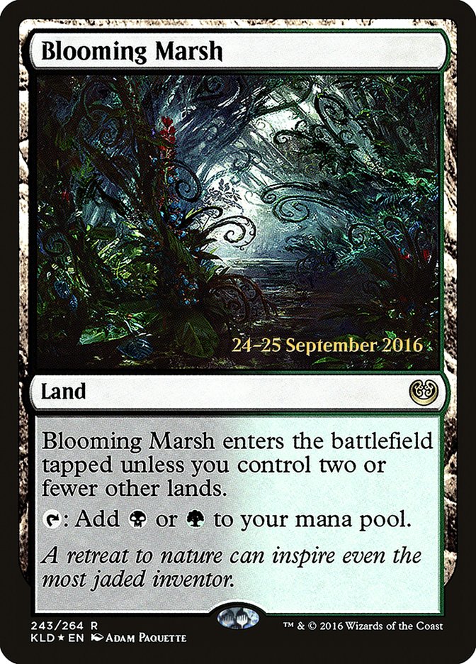 Blooming Marsh [Kaladesh Prerelease Promos] | Gate City Games LLC