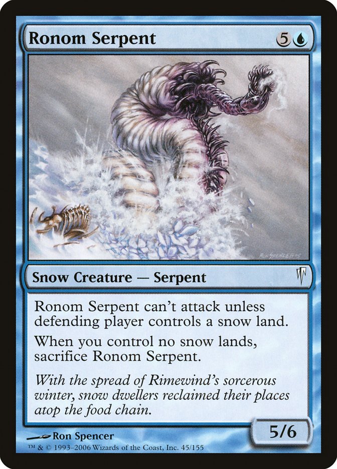 Ronom Serpent [Coldsnap] | Gate City Games LLC