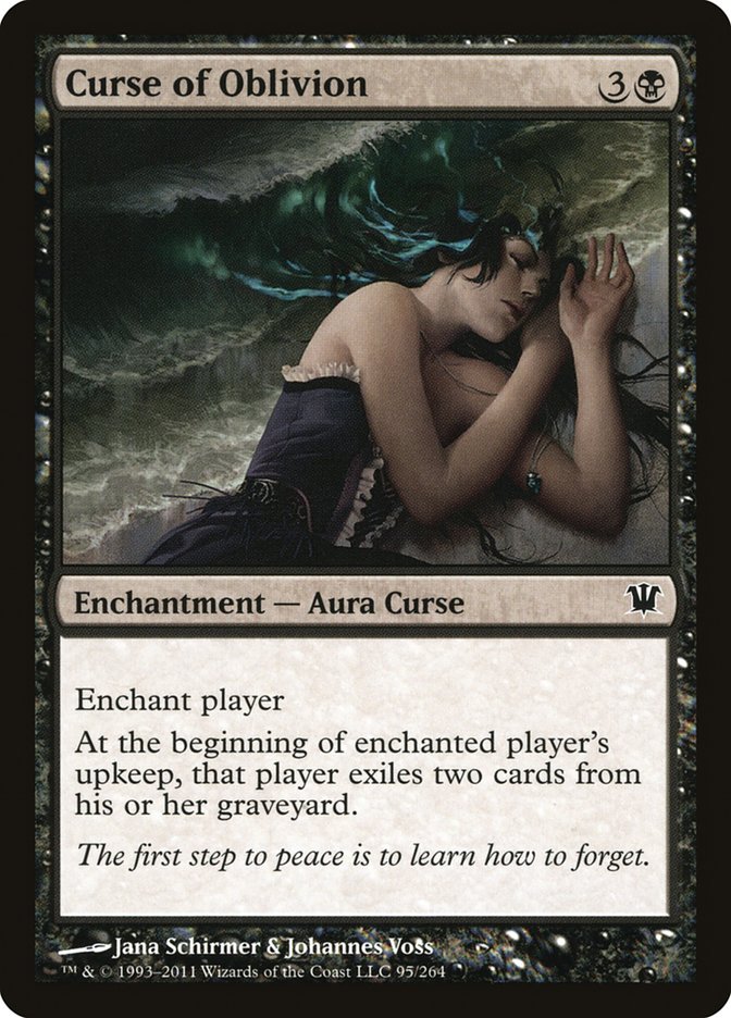 Curse of Oblivion [Innistrad] | Gate City Games LLC