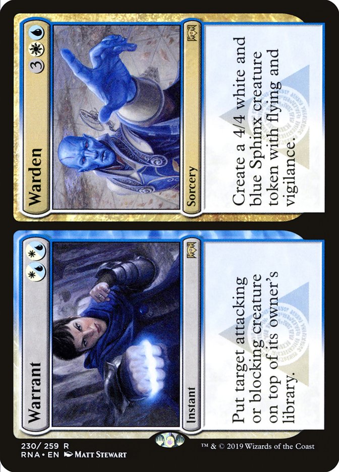 Warrant // Warden [Ravnica Allegiance] | Gate City Games LLC