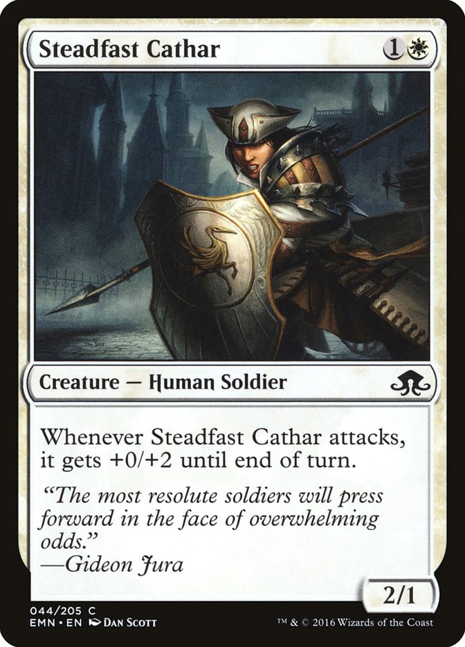 Steadfast Cathar [Eldritch Moon] | Gate City Games LLC