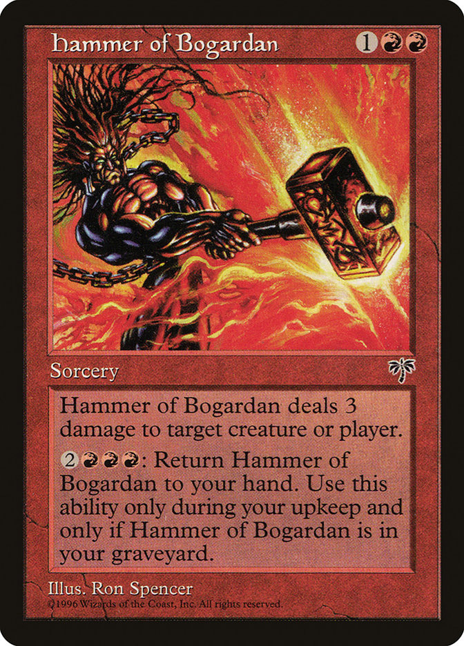 Hammer of Bogardan [Mirage] | Gate City Games LLC