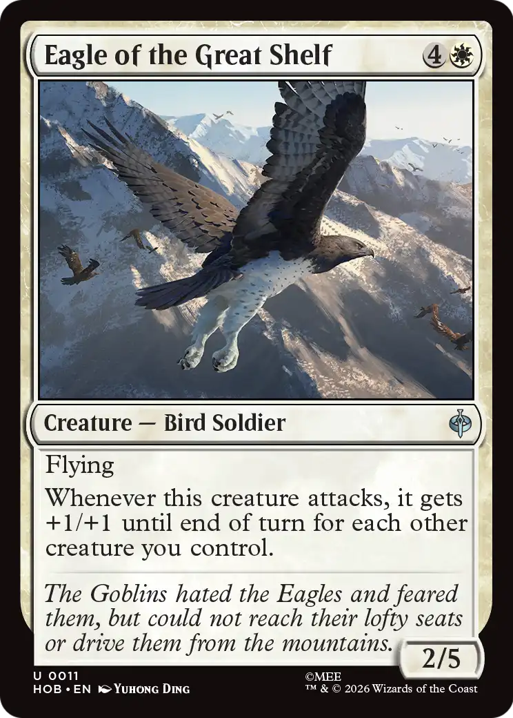 Eagle of the Great Shelf [The Hobbit] | Gate City Games LLC