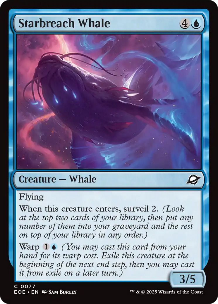 Starbreach Whale [Edge of Eternities] | Gate City Games LLC