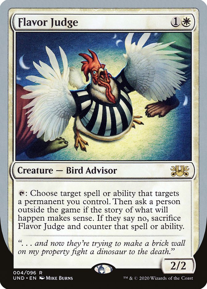 Flavor Judge [Unsanctioned] | Gate City Games LLC