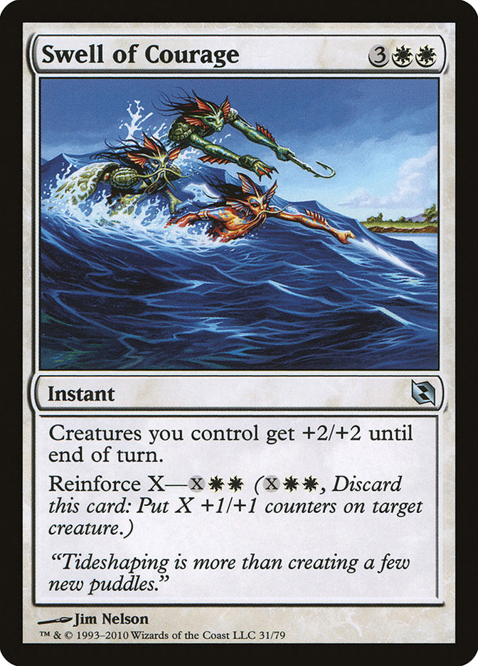 Swell of Courage [Duel Decks: Elspeth vs. Tezzeret] | Gate City Games LLC