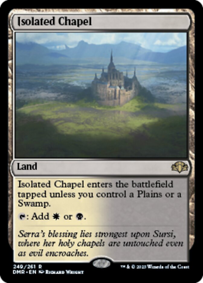 Isolated Chapel [Dominaria Remastered] | Gate City Games LLC