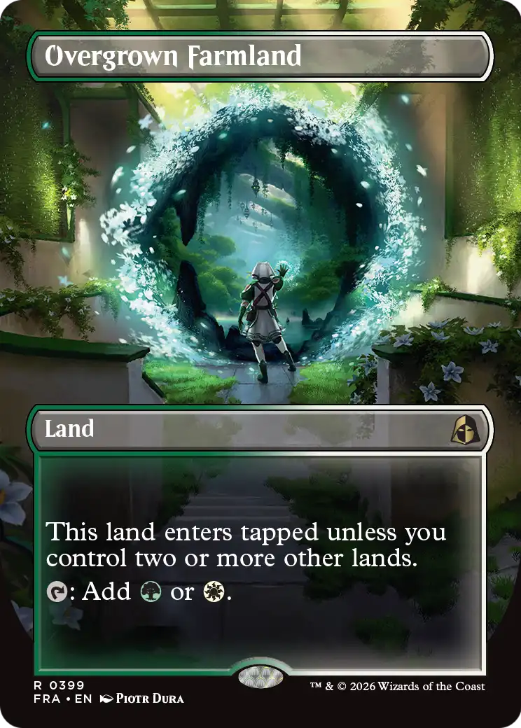 Overgrown Farmland (Borderless) [Reality Fracture] | Gate City Games LLC