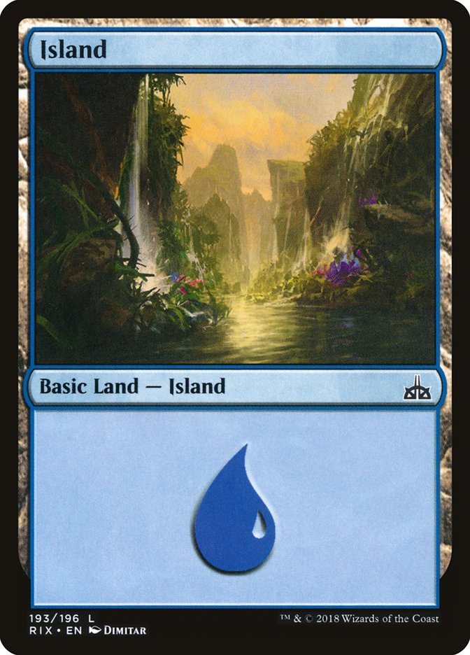 Island (193) [Rivals of Ixalan] | Gate City Games LLC