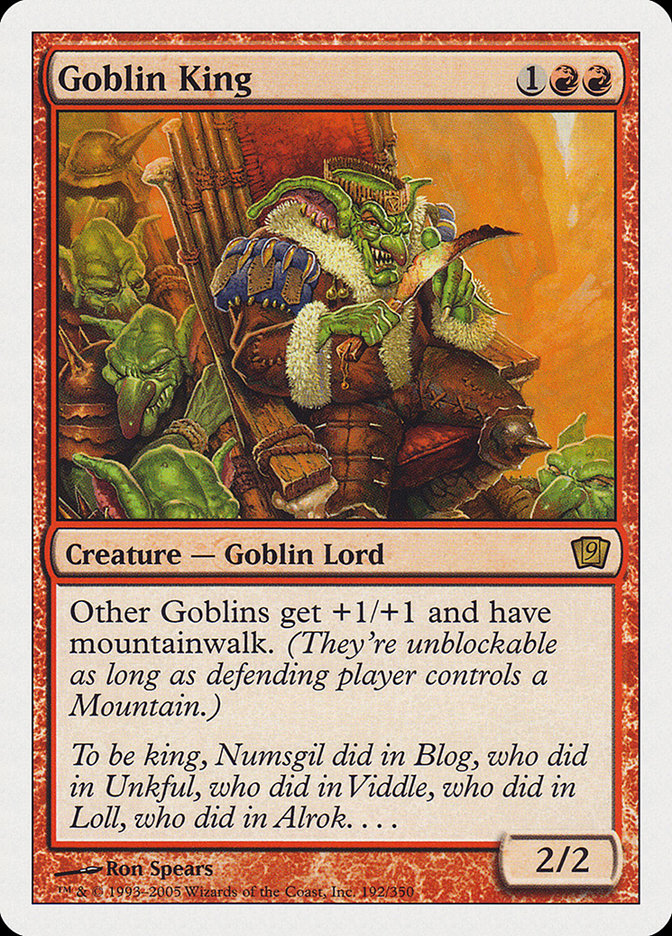 Goblin King [Ninth Edition] | Gate City Games LLC