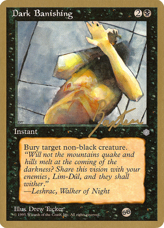 Dark Banishing (George Baxter) (SB) [Pro Tour Collector Set] | Gate City Games LLC