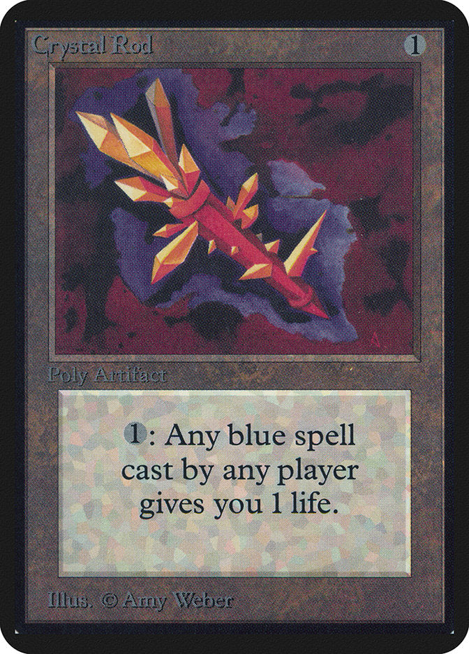 Crystal Rod [Alpha Edition] | Gate City Games LLC