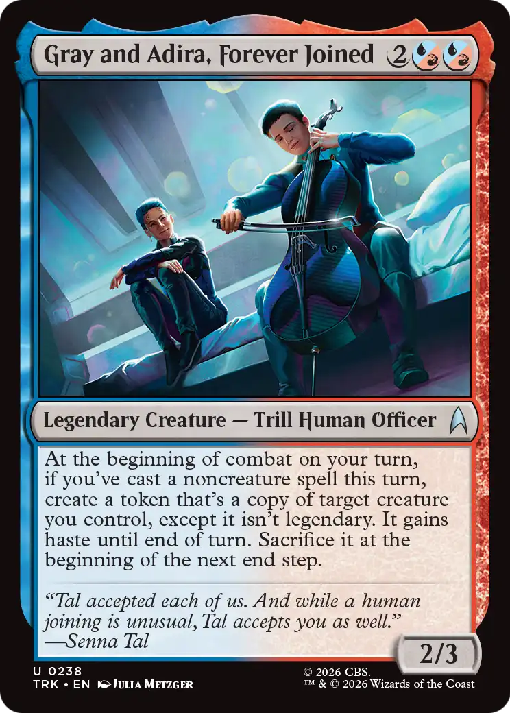 Gray and Adira, Forever Joined [Star Trek] | Gate City Games LLC