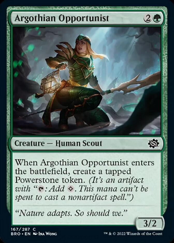 Argothian Opportunist [The Brothers' War] | Gate City Games LLC