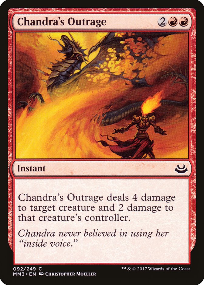 Chandra's Outrage [Modern Masters 2017] | Gate City Games LLC