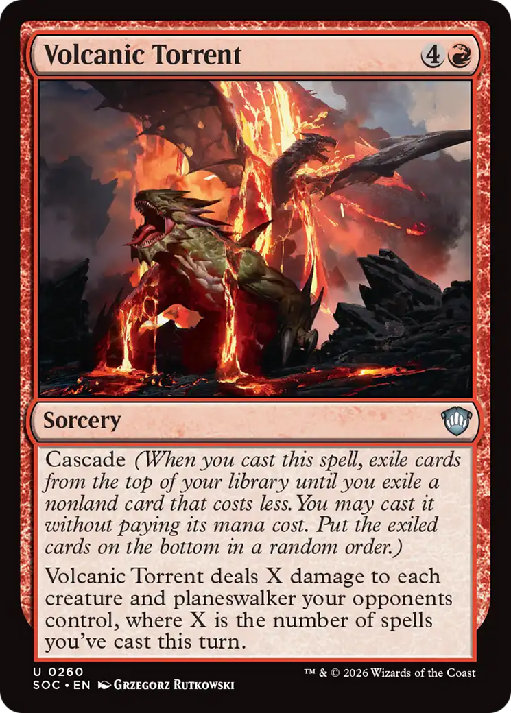 Volcanic Torrent [Secrets of Strixhaven Commander] | Gate City Games LLC