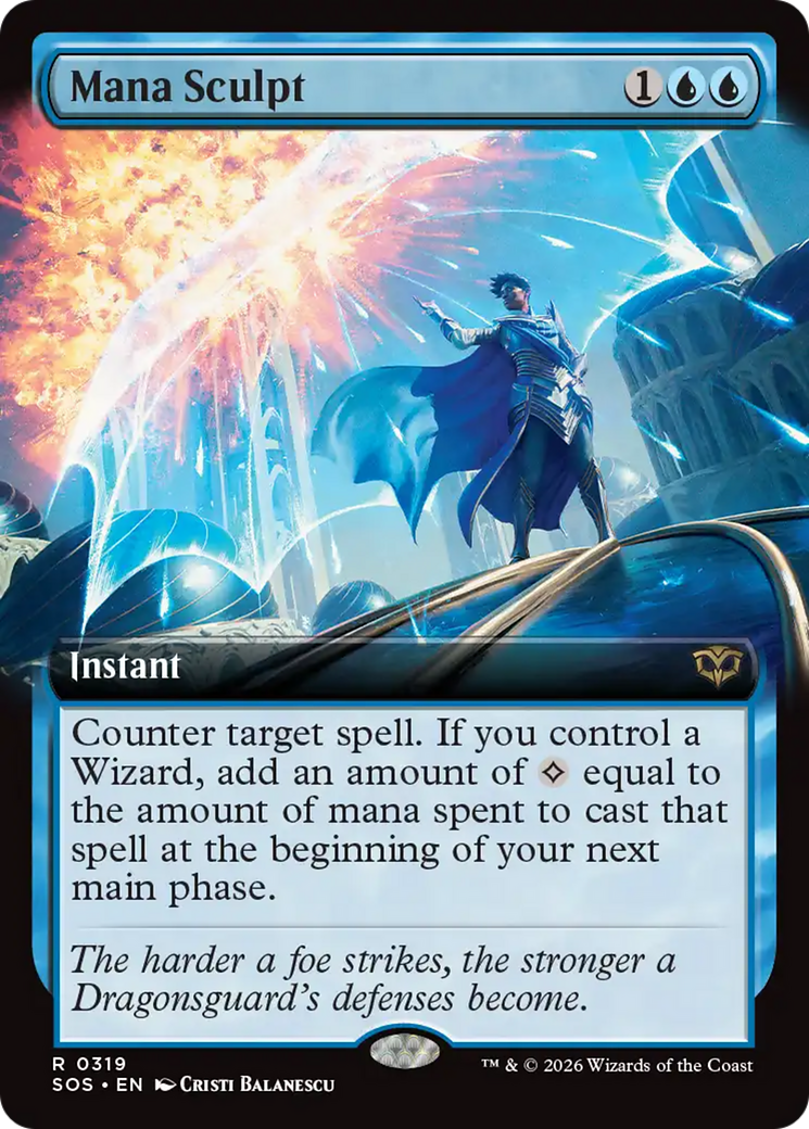 Mana Sculpt (Extended Art) [Secrets of Strixhaven] | Gate City Games LLC