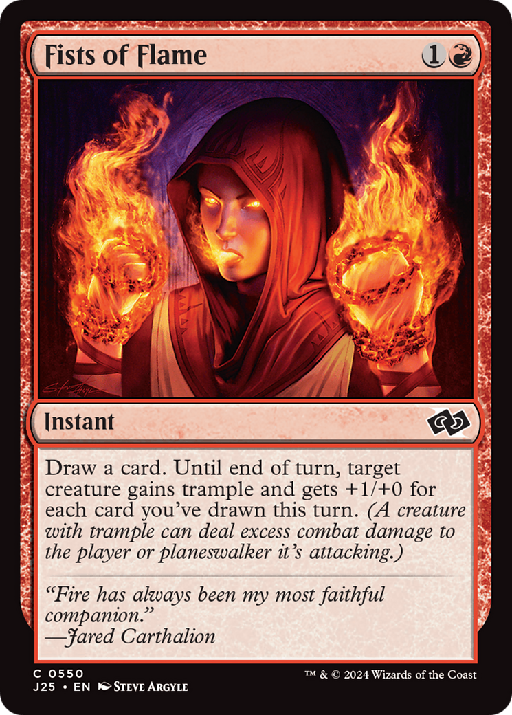 Fists of Flame [Foundations Jumpstart] | Gate City Games LLC