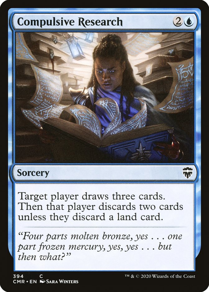 Compulsive Research [Commander Legends] | Gate City Games LLC