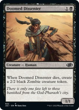 Doomed Dissenter [Jumpstart 2022] | Gate City Games LLC