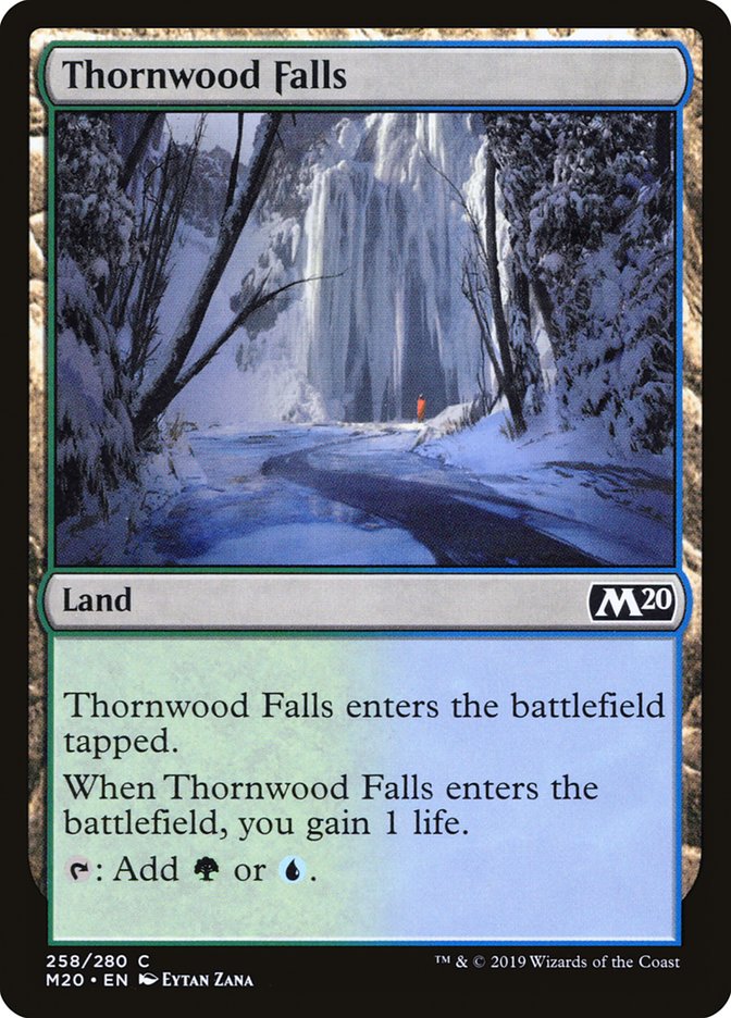 Thornwood Falls [Core Set 2020] | Gate City Games LLC