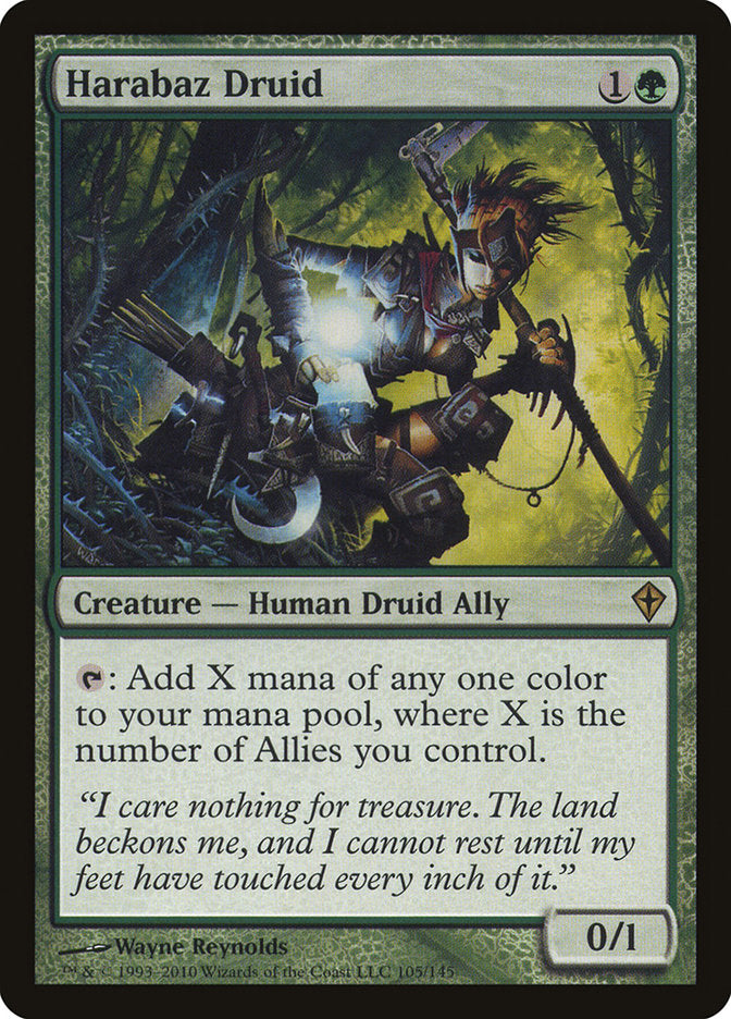 Harabaz Druid [Worldwake] | Gate City Games LLC