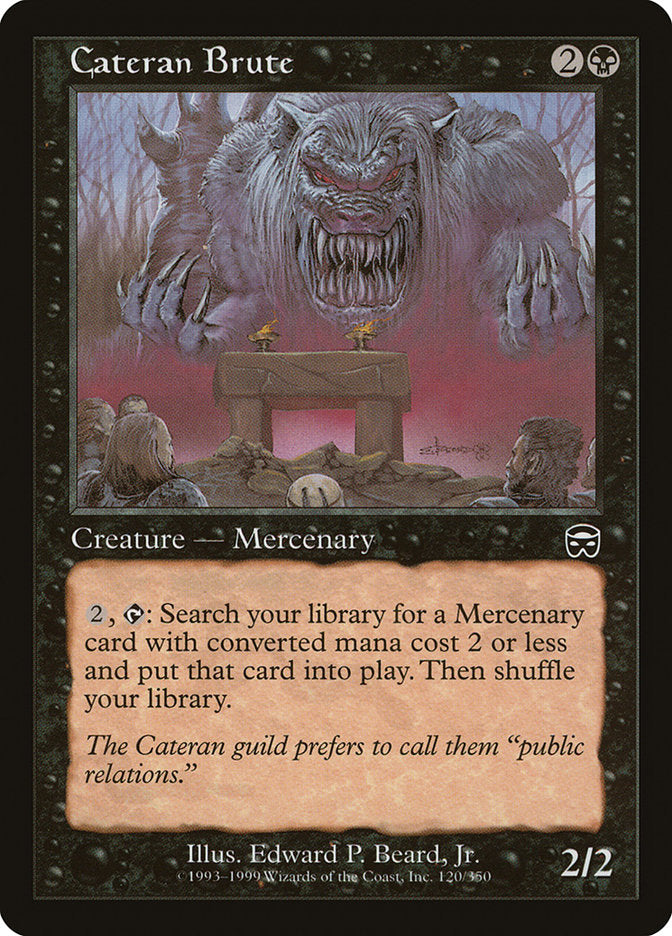 Cateran Brute [Mercadian Masques] | Gate City Games LLC