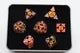Oculus: Ablaze - Hollow Metal RPG Dice Set | Gate City Games LLC