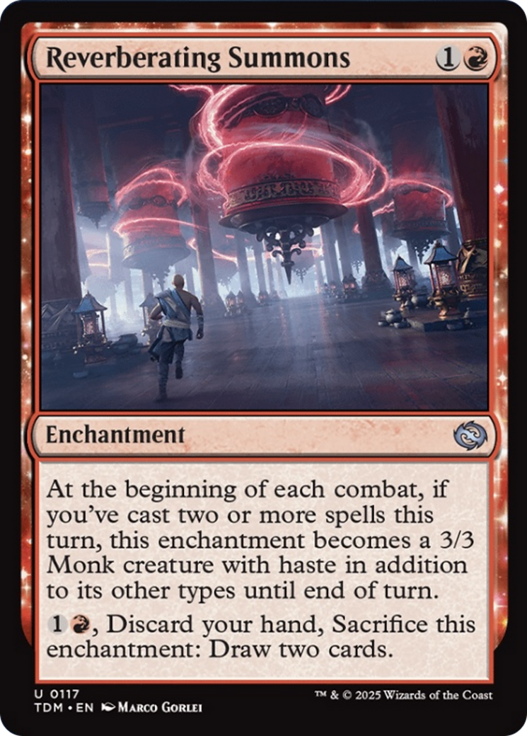 Reverberating Summons [Tarkir: Dragonstorm] | Gate City Games LLC