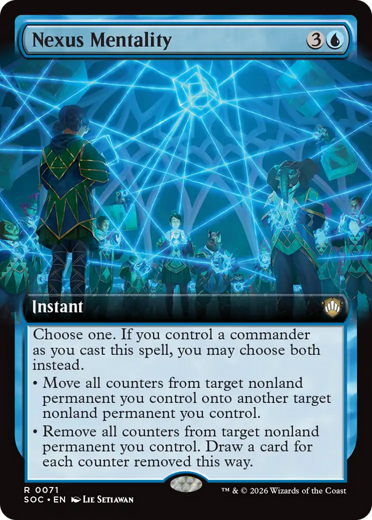 Nexus Mentality (Extended Art) [Secrets of Strixhaven Commander] | Gate City Games LLC