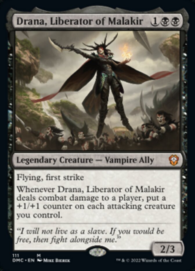 Drana, Liberator of Malakir [Dominaria United Commander] | Gate City Games LLC