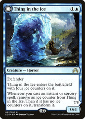 Thing in the Ice // Awoken Horror [Shadows over Innistrad Prerelease Promos] | Gate City Games LLC