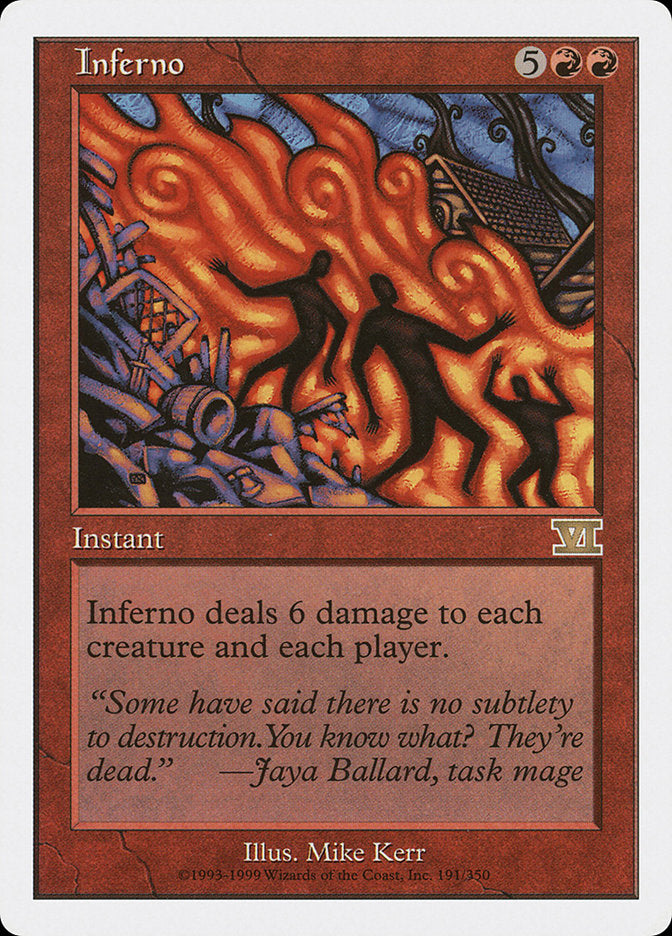 Inferno [Classic Sixth Edition] | Gate City Games LLC