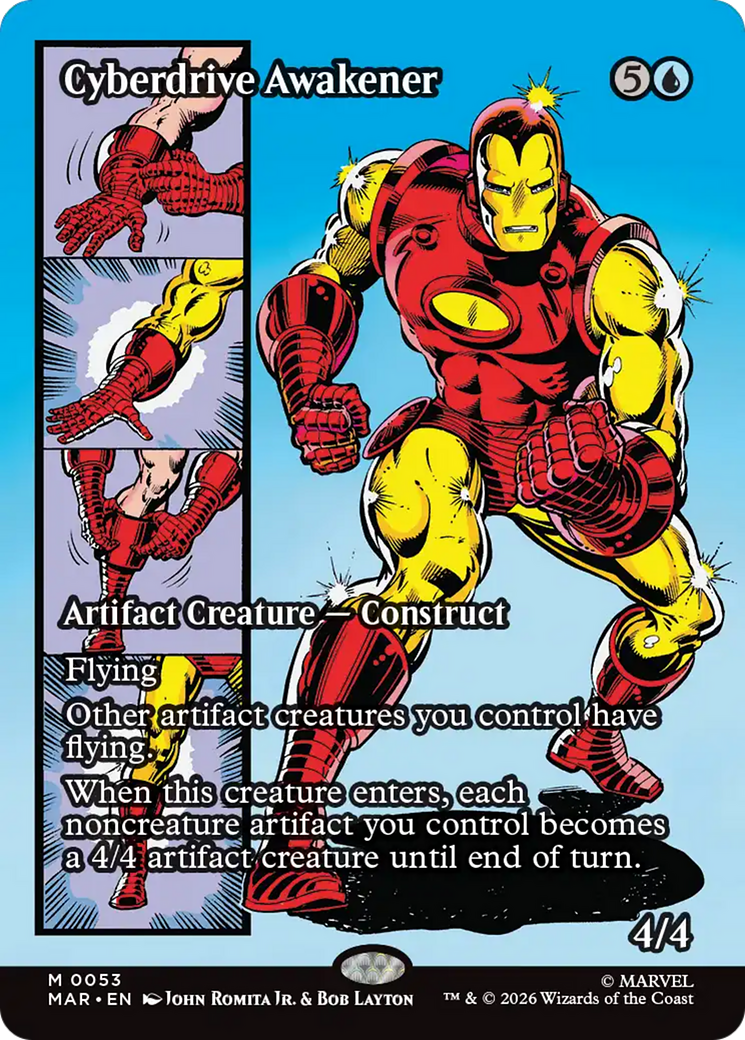 Cyberdrive Awakener (Borderless) [Marvel Universe: Eternal-Legal] | Gate City Games LLC