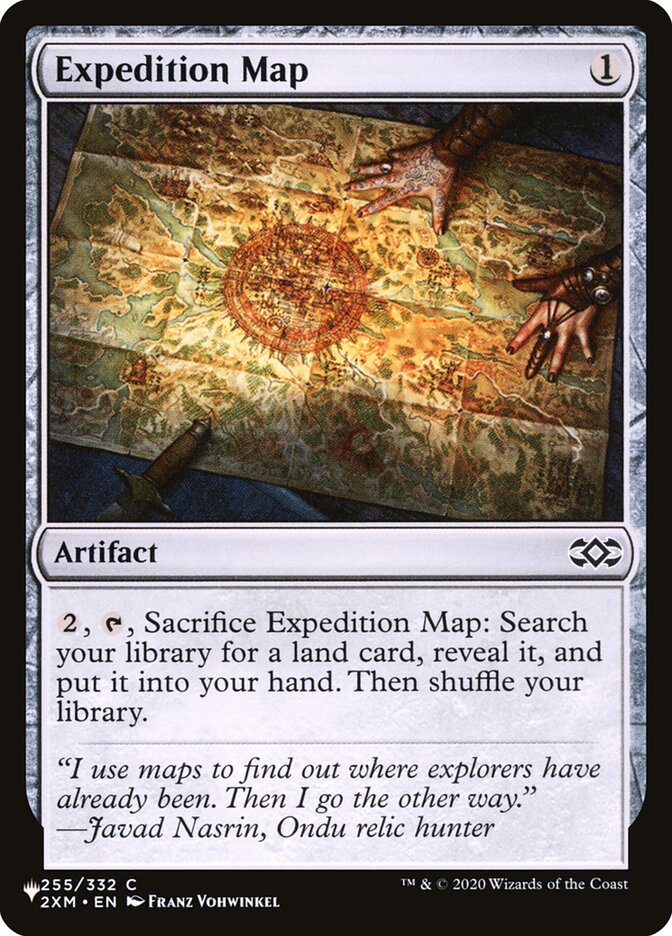 Expedition Map [The List] | Gate City Games LLC