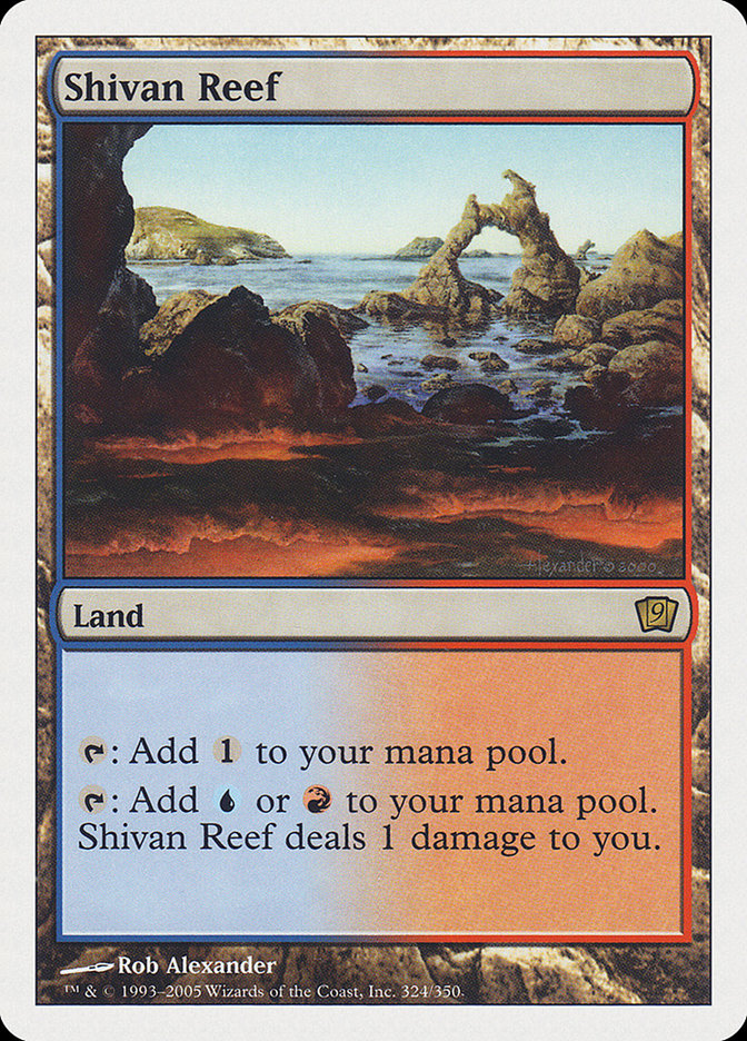 Shivan Reef [Ninth Edition] | Gate City Games LLC