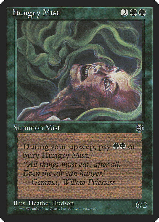 Hungry Mist (Gemma Flavor Text) [Homelands] | Gate City Games LLC