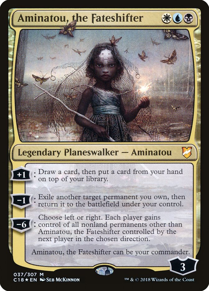 Aminatou, the Fateshifter [Commander 2018] | Gate City Games LLC