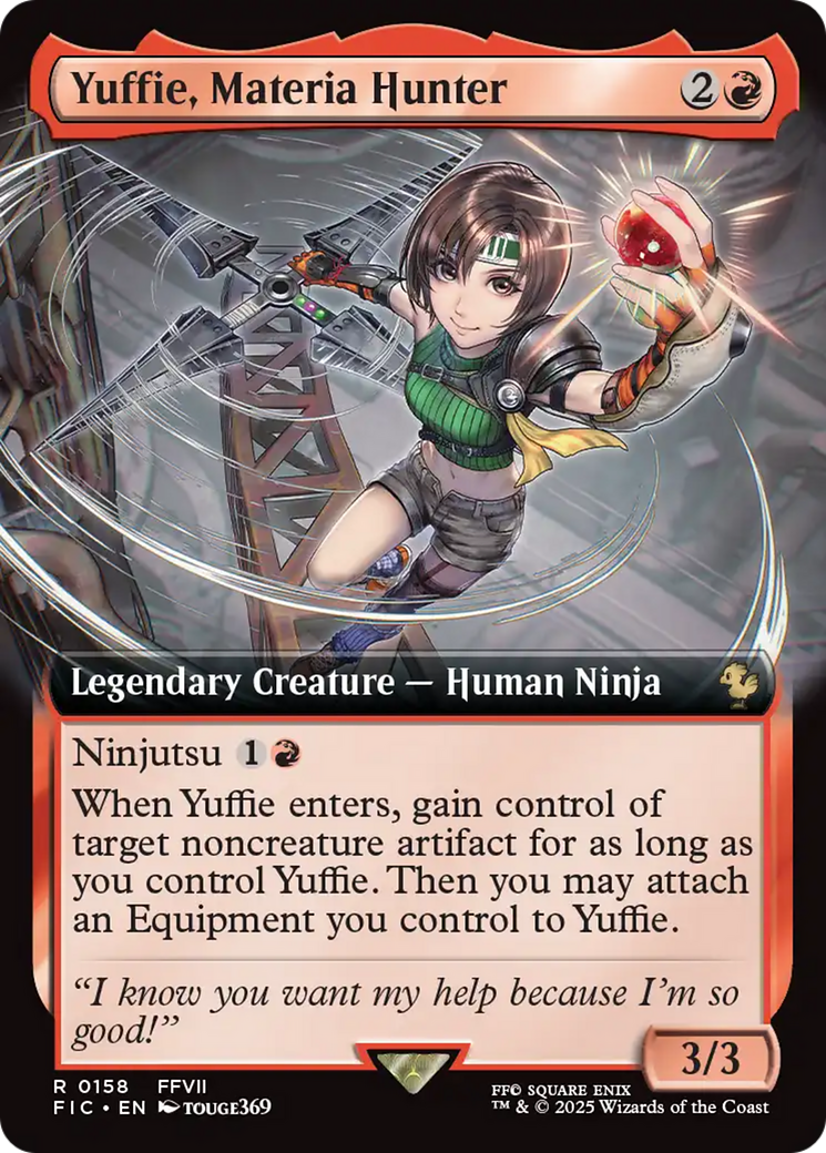 Yuffie, Materia Hunter (Extended Art) [FINAL FANTASY Commander] | Gate City Games LLC