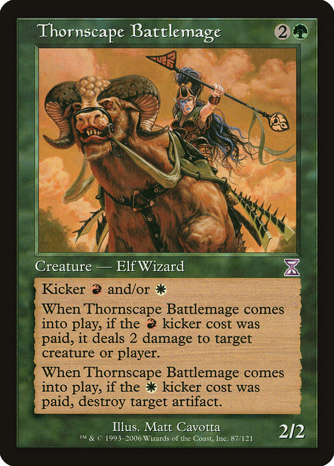 Thornscape Battlemage [Time Spiral Timeshifted] | Gate City Games LLC