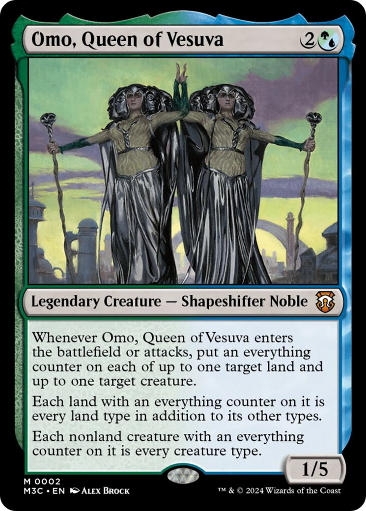 Omo, Queen of Vesuva [Modern Horizons 3 Commander] | Gate City Games LLC
