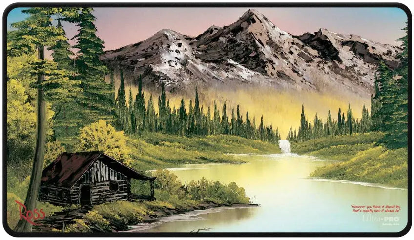 Magic the Gathering Playmat Ultra Pro Bob Ross | Gate City Games LLC