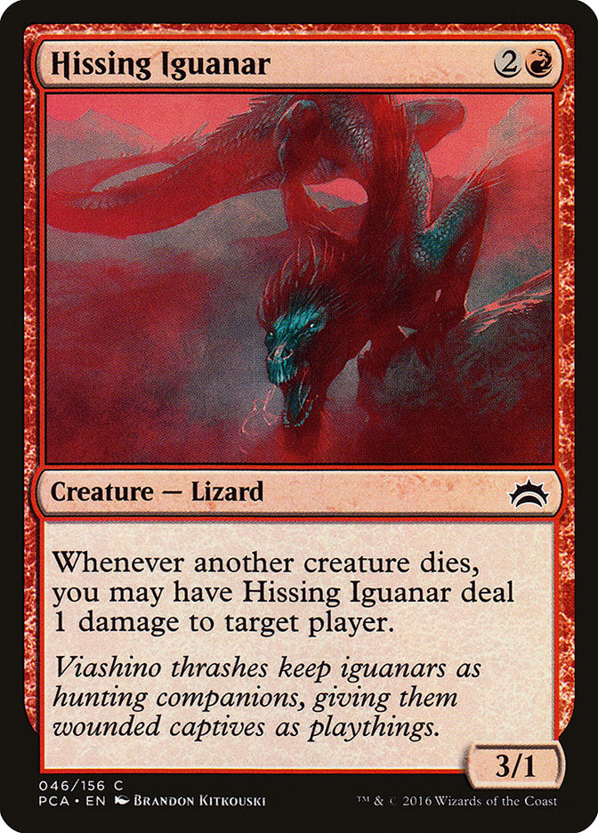 Hissing Iguanar [Planechase Anthology] | Gate City Games LLC