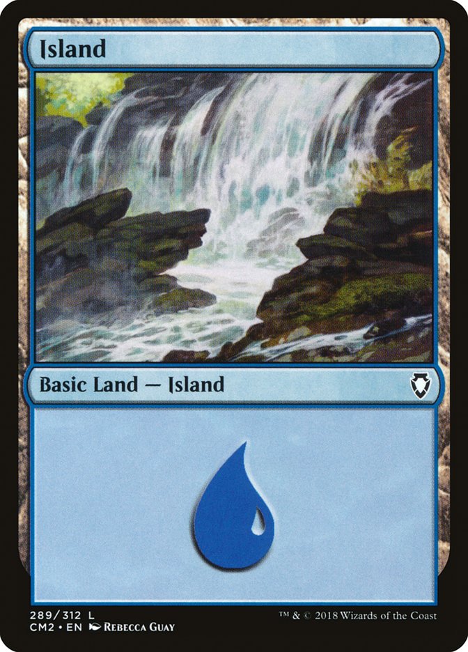 Island (289) [Commander Anthology Volume II] | Gate City Games LLC