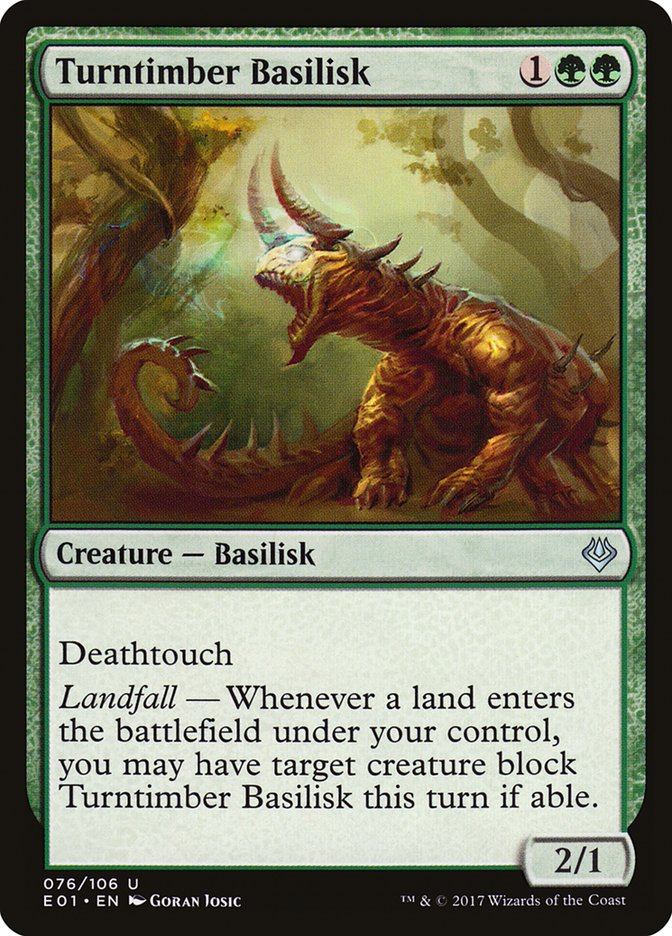 Turntimber Basilisk [Archenemy: Nicol Bolas] | Gate City Games LLC